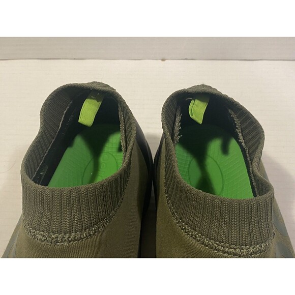 OOFOS Oomg Eezee Black & Green Slip On Comfort Sock Shoes Men’s Size 9.5 - EUC main image 7